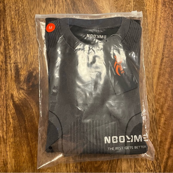 NWT NOOYME Compression Thermal Underwear for Women - Gray/Black - Picture 4 of 16